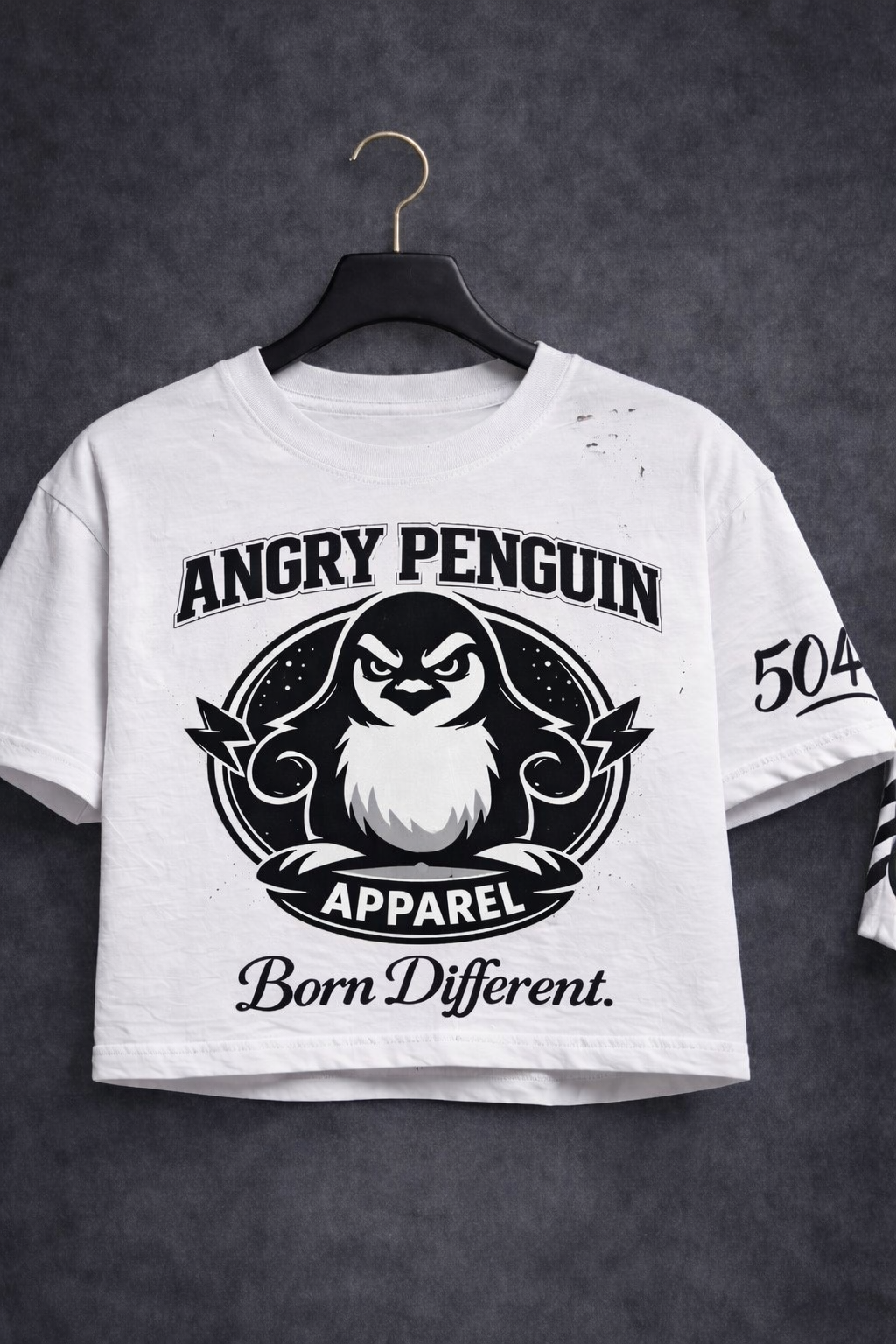 504 League Crop Top T-Shirt For Women