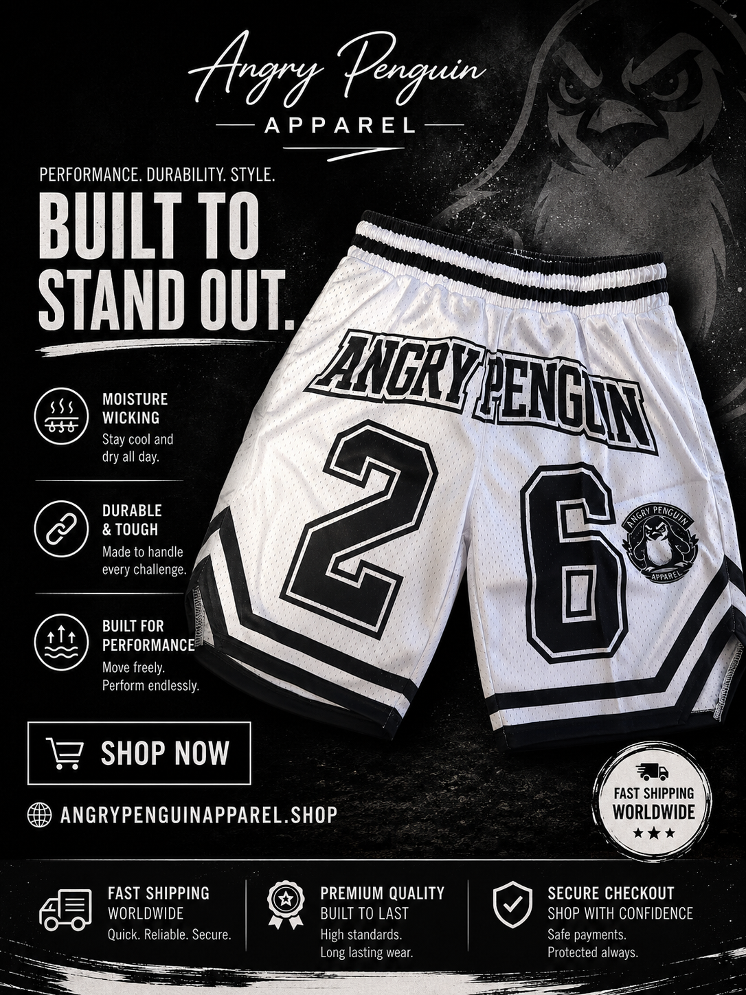 504 League Shorts
