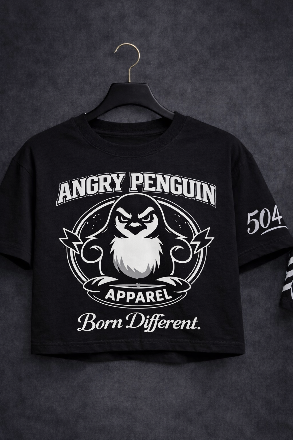 504 League Crop Top T-Shirt For Women