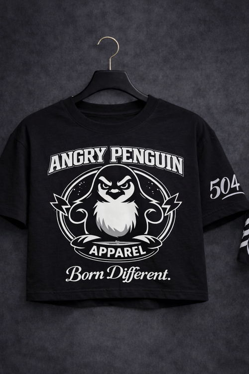 504 League Crop Top T-Shirt For Women