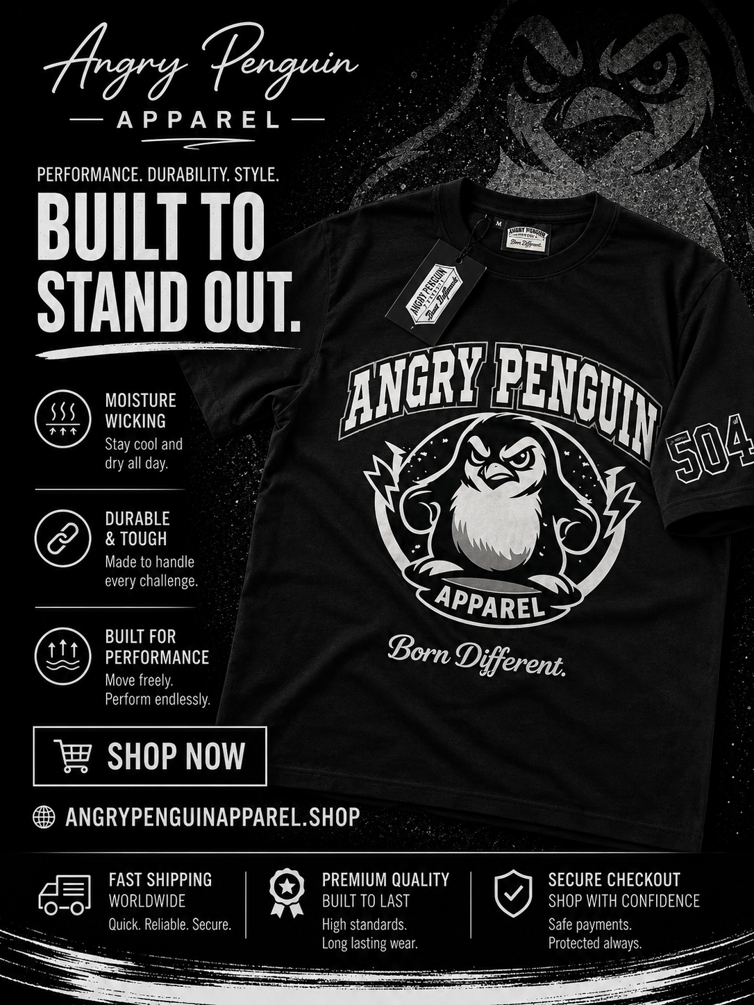 504 League T-shirt